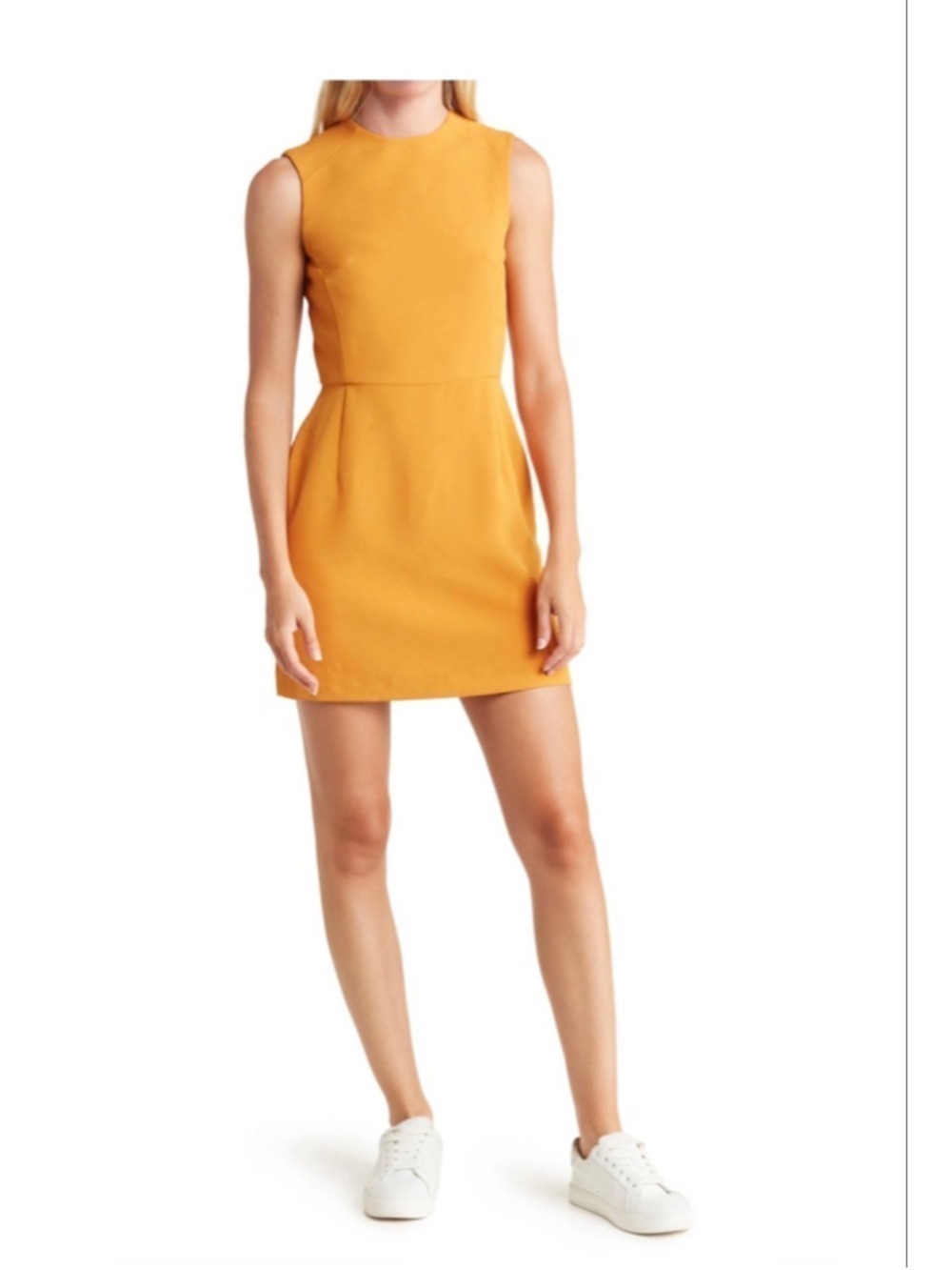 Women's French Connection Mini Dress Size 8 Orange
